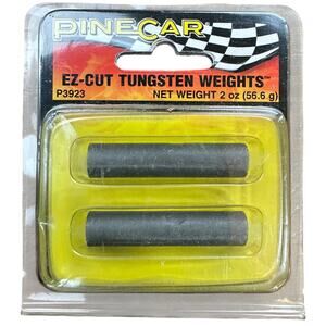 Pinecar EZ-Cut Tungsten Weights P3923 2 oz. Pinewood Derby Cars